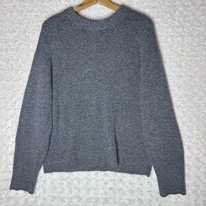 American Eagle Outfitters Gray Crew Neck Sweater